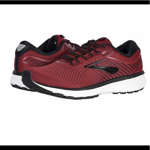 BROOKS GHOST 12 RED/BIKING RED/BLACK Running Shoes - Picture 11 of 11